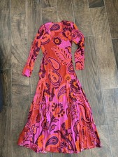 farm rio long sleeve maxi dress