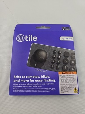 Life360 Tile Sticker - Small Bluetooth Tracker, Remote Finder and Item Locato...