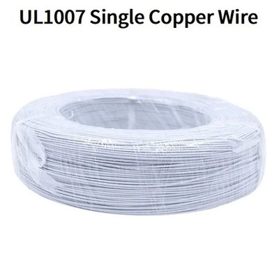 UL1007 PVC verzinnter Kupferdraht 14-26 AWG einadrig solides LED Elektrokabel