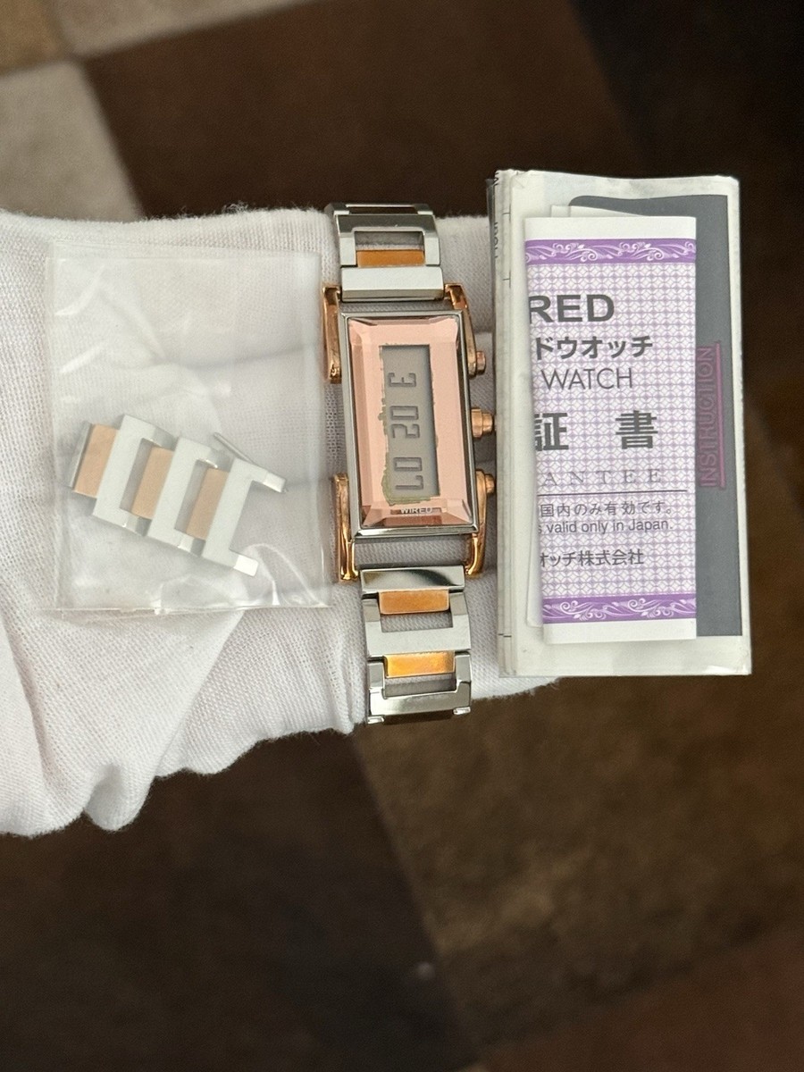 Rare Vintage Seiko Wired W543-0AM0 Men's Digital Sports Watch JDM
