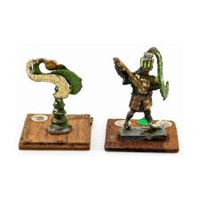 Ral Partha Legiones de Pétalos Trono Suelto Mini Yan Kor Gong & Beater #1 Casi Nuevo
