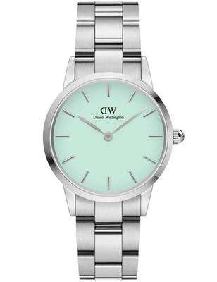 Daniel Wellington DW00100537 Ladies Watch Iconic Link Mint 28mm 3ATM