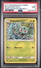 2017 POKEMON SUN & MOON SHINING LEGENDS #1 BULBASAUR-HOLO PSA 9