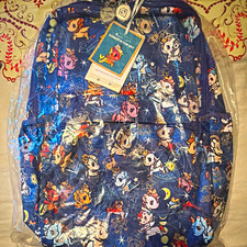 Ju-Ju-Be Tokidoki Kawaii in the Sky Be Packed Backpack Blue NWT Unopened