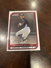 2008 Bowman Chrome - Ubaldo Jimenez #64
