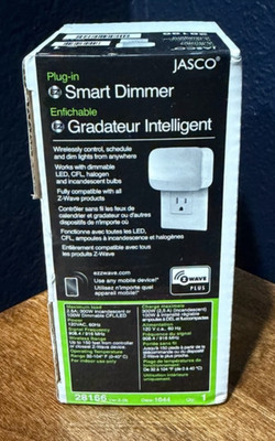 Jasco GE Enbrighten Z-Wave Plus Plug-In Smart Dimmer 28166 Lighting Control