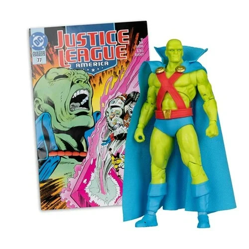 McFarlane DC Direct Page Punchers MARTIAN MANHUNTER W/COMIC In