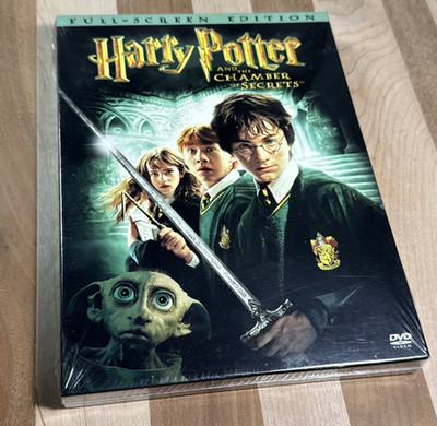Harry Potter and the Chamber of Secrets NEW DVD Full-Screen New Extended Scenes