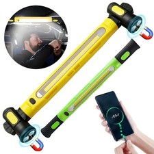 Under Hood Work Light Bar,LED Magnetic Light Bar with Hooks Cordless Rechargeabl