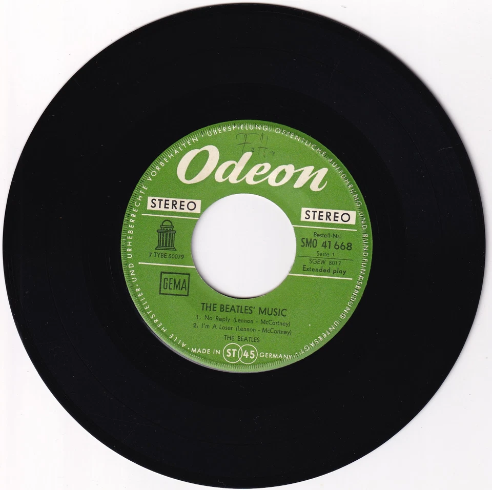 7" The Beatles " Music " ARTIKELBESCHREIBUNG LESEN !!! - Bild 3 von 4