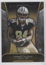 2013 Bowman Sterling Gold Refractor 40/50 Kenny Stills #42 0x5