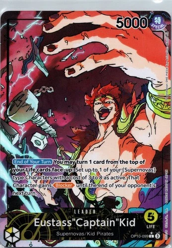 Eustass"Captain"Kid (099) (Parallel) Foil L Royal Blood OP10-099 NM