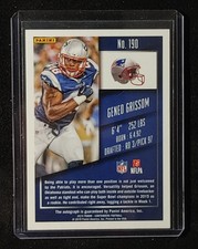 2015 Panini Contenders Football  #190 Geneo Grissom  Rookie Auto  Great Card !!!. rookie card picture