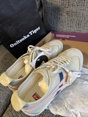 Onitsuka Tiger Women Sneakers MEXICO 66 DELUXE 1182A466.100 CREAM/BREEZE Size7US