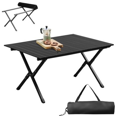 Folding Portable 34inch Camping Outdoor Picnic Table Carbon Steel with Carry Bag