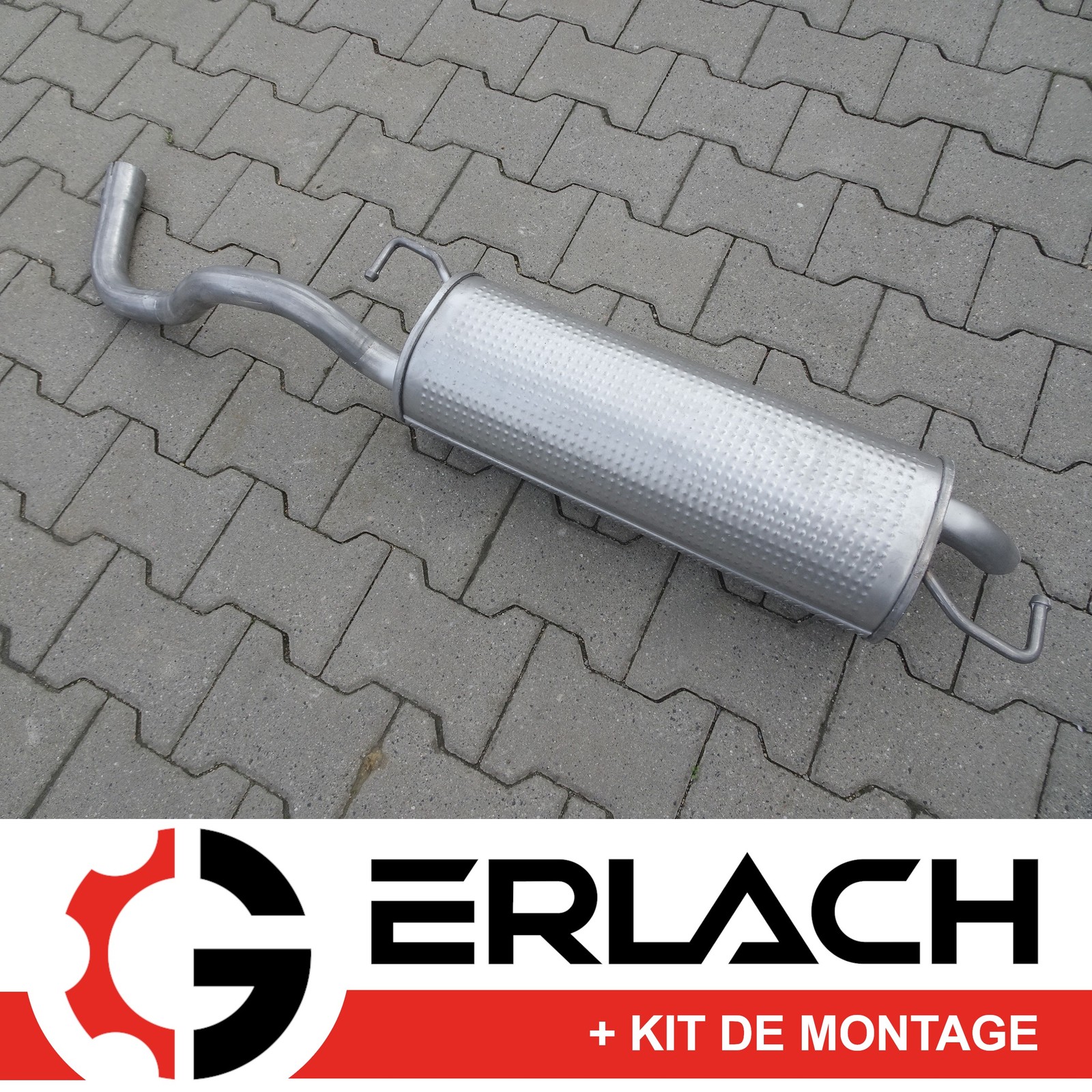 Silencieux arrière 783 anti-bruit pour réparer l'échappement VW Golf IV