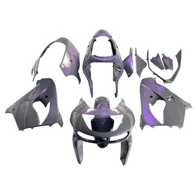 Bodywork For Kawasaki Ninja ZX9R 1998 99 ABS Fairings Grey Blue Purple Chameleon