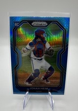 2021 Panini Prizm - Tier II Jonah Heim #143 Carolina Blue Prizm (RC)