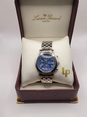Lucien Piccard Blue Wristwatches for sale | eBay display picture 1