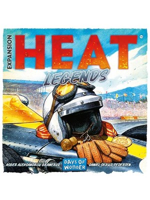 Asmodee   Heat: Legends   Board Game Expansion   Ages 10+   1-6 Players   30-60 