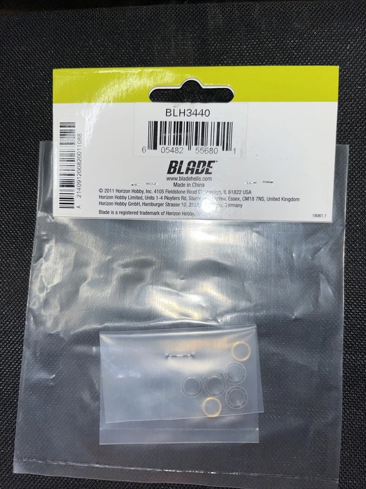 Blade BLH3440 Radial Bearings 5x8x2mm: 180 CFX - Image 2 of 2