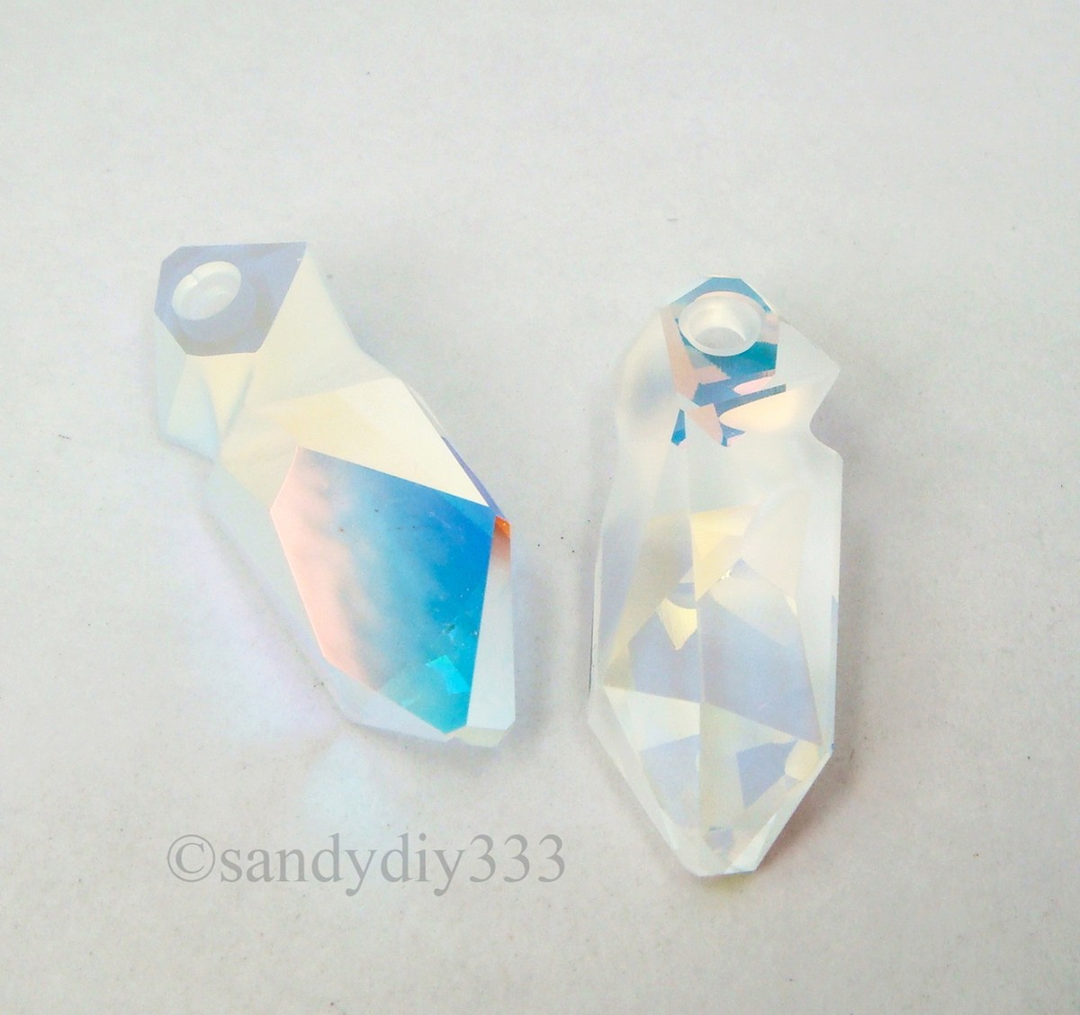 SWAROVSKI - スワロフスキー Swarovski 6913 - Kaputt Crystal Pendant - Etsy