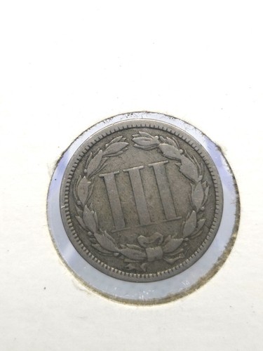1873 Three-Cent Nickel – Scarce Reconstruction-Era Coin! - Picture 2 of 2