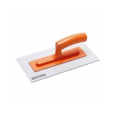 Refina Grey Nylon Plastic Trowl 11" 3mm Acrylic Render & White Cement Trowel