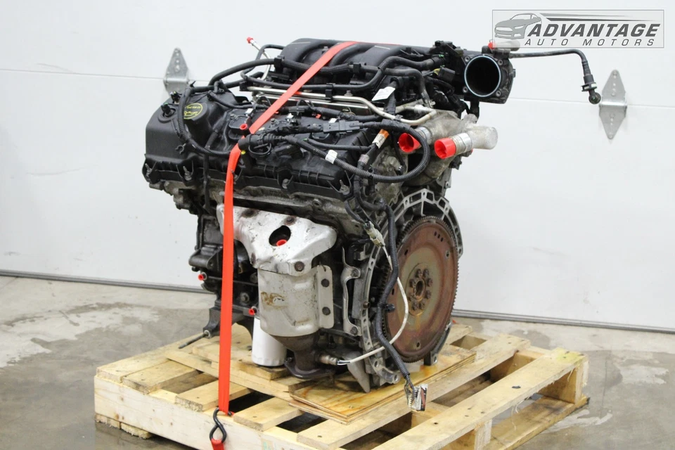 Ford Explorer 2013-2019 motor Duratec de 3,5 L con tubo de escape 67 k OEM Foto 2 de 4