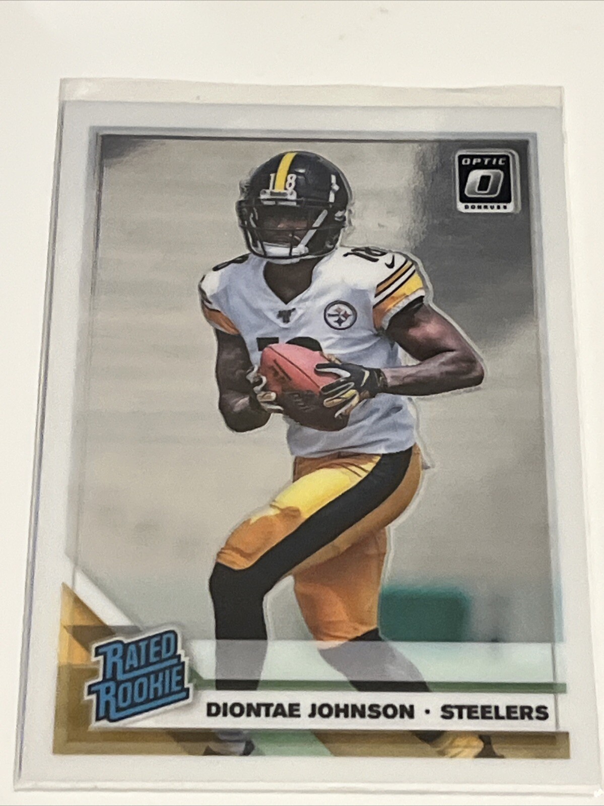 Diontae Johnson 2019 Panini Donruss Optic Rated Rookie #177 RC - Panthers