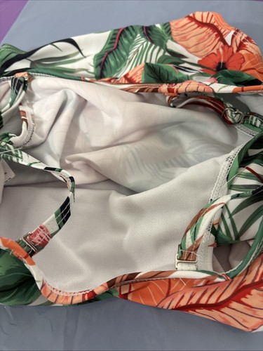 IFFEI Girl's Floral Print One Piece Bathing Swim Suit 6-7 NWT - Picture 7 of 9