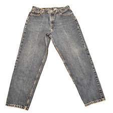 Vintage Levi's 560 Loose Fit Straight Leg Jeans Women's 16 Blue Denim Pants