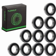 (Qty.10) 6007-2RS High Quality Two Side Sealed Ball Bearings 35X62X14MM 6007RS