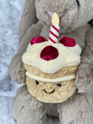 NEW Jellycat Bashful Beige Bunny Birthday BNWT | eBay Australia