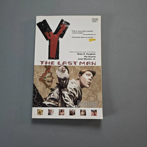 Y The Last Man Comic Books Lot of 4 Volumes 1, 2, 4, & 5 DC Vertigo