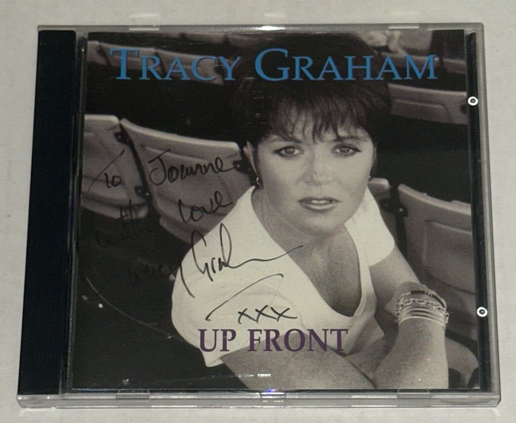 Tracy Graham Up Front CD Signed Autograph Solo Album To: Joanne