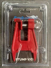 Stump Vise Professional Chainsaw Saw Chain Sharpening Filing Tool Bar Clamp 