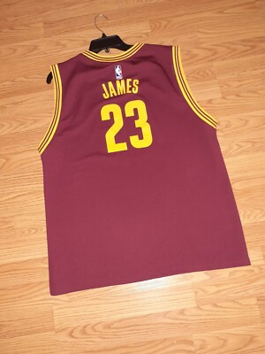 Cleveland Cavaliers LeBron James 23 ジャージ LEBRON JAMES #23 CLEVELAND CAVALIERS JERSEY MENS SIZE EXTRA LARGE
