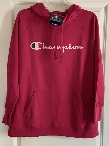 NWT CHAMPION WOMENS PLUS SIZE POWERBLEND GRAPHIC HOODIE SIZE 1X MSRP $55.00 - Picture 10 of 11