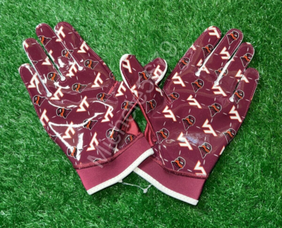 Nike Virginia Tech Hookie Team Issued Superbad 6.0 Football Gloves