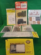 Ratio, Wills, Coopercraft and Prototype railway kits Lot 2510