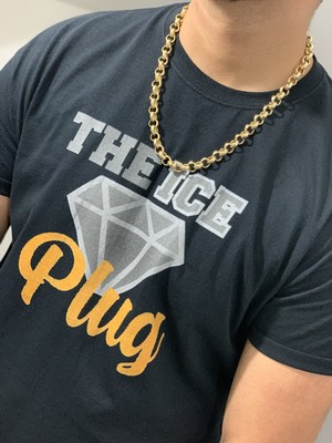 Brand New Mens Gold 18ct Belcher Chain 