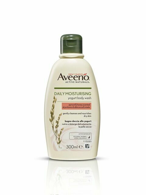 aveeno yogurt body wash vanilla