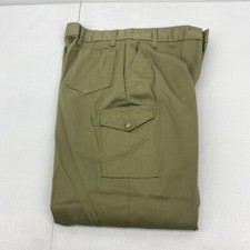 VTG Boy Scouts Pants Boys 30x29 Green Official Uniform Cargo OG Army Utility 18