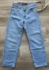 Vintage Levi  s Silver Tab Loose Baggy Tapered Jeans Size 9 Jr 90s USA