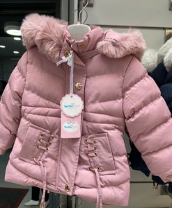 giubbotto rosa bambina