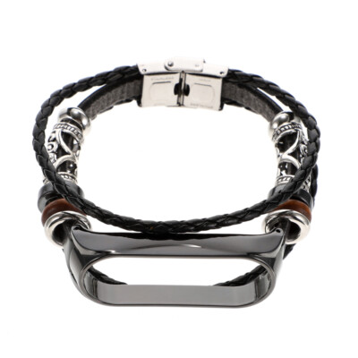 1PC Creative Wrist Mi Band Vintage Smart Band Strap Compatible for Xiaomi 6