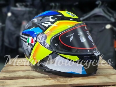 Helm Agv K1 Mir Agv Custom AGV Pista GP RR MIR Winter Test 2021