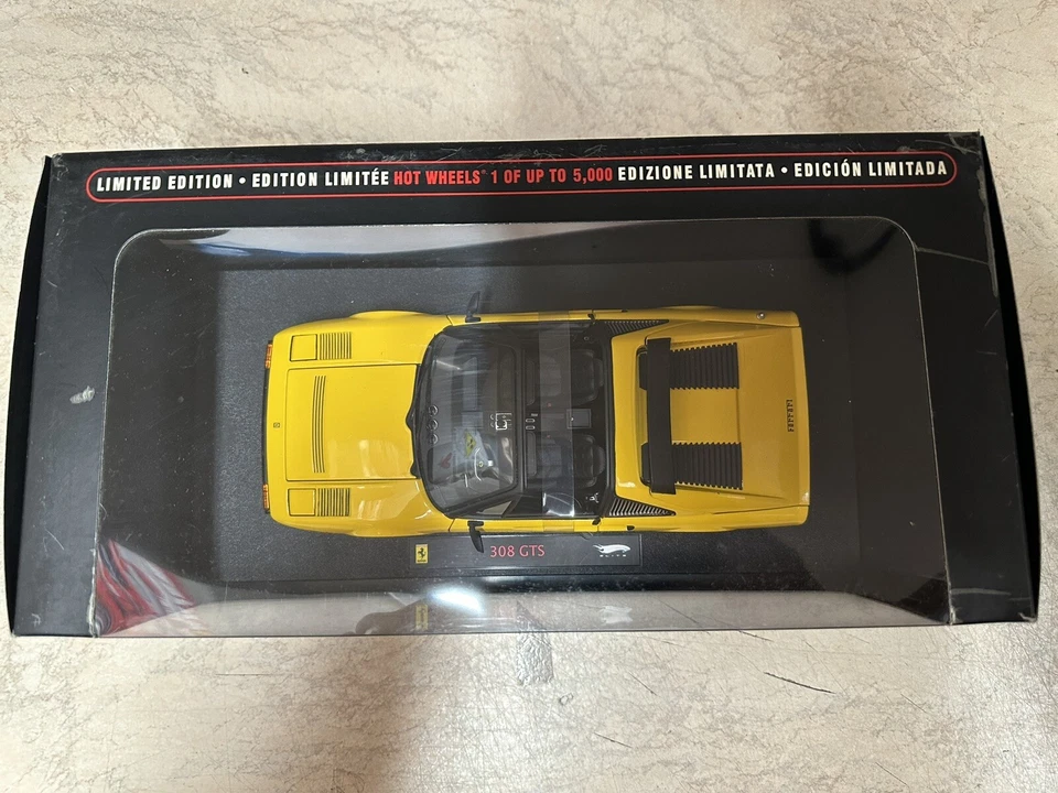 Ferrari 308 GTS 1982 HOT WHEELS ELITE 1/18 P9908 1/5000 Edizione Limitata - Immagine 3 di 4