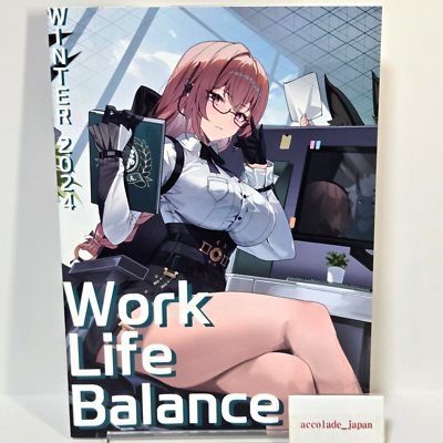 Work Life Balance 1 Zenless Zone Zero Art Book Maanu4893 A4/24P